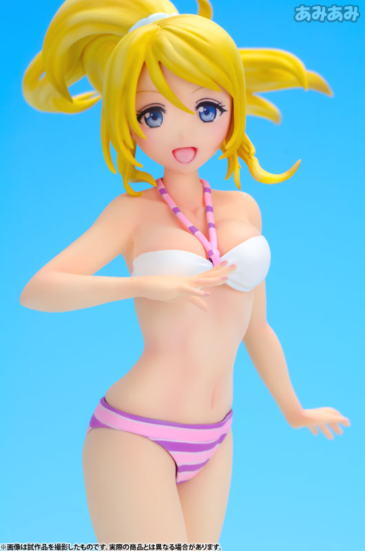 BEACH QUEENS - Love Live!: Eli Ayase 1/10, Franchise: Love Live!, Brand: Wave, Release Date: 24. Nov 2015, Type: General, Dimensions: 165.0 mm, Scale: 1/10, Nippon Figures