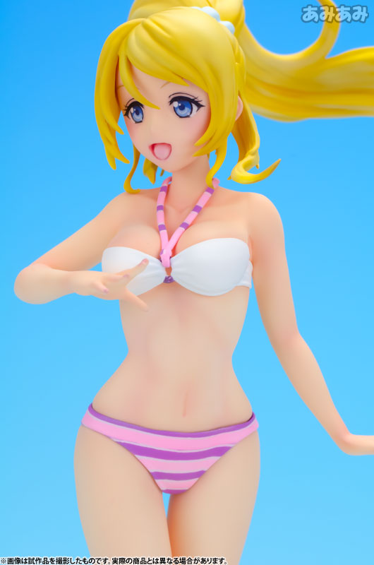 BEACH QUEENS - Love Live!: Eli Ayase 1/10, Franchise: Love Live!, Brand: Wave, Release Date: 24. Nov 2015, Type: General, Dimensions: 165.0 mm, Scale: 1/10, Nippon Figures