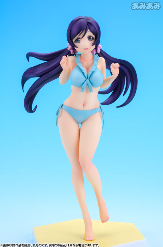 BEACH QUEENS - Love Live!: Nozomi Tojo 1/10, Franchise: Love Live!, Brand: Wave, Release Date: 24. Nov 2015, Type: General, Dimensions: 165.0 mm, Scale: 1/10, Nippon Figures
