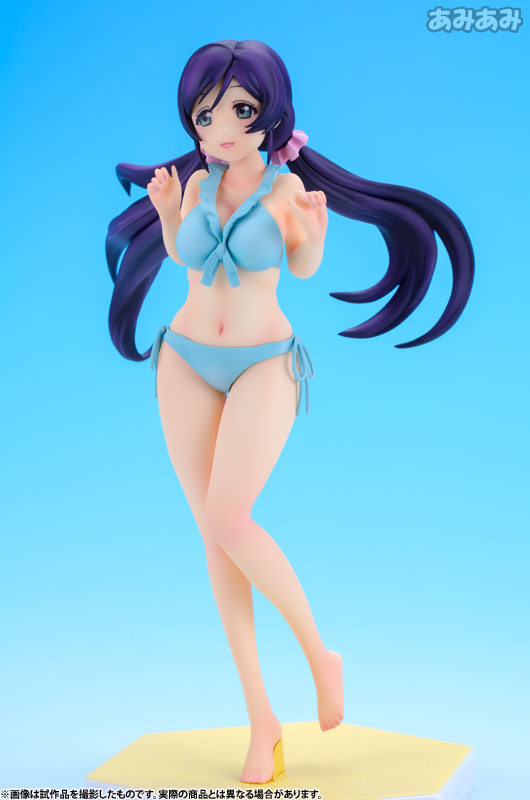BEACH QUEENS - Love Live!: Nozomi Tojo 1/10, Franchise: Love Live!, Brand: Wave, Release Date: 24. Nov 2015, Type: General, Dimensions: 165.0 mm, Scale: 1/10, Nippon Figures