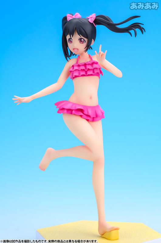BEACH QUEENS - Love Live!: Nico Yazawa 1/10, Franchise: Love Live!, Brand: Wave, Release Date: 24. Nov 2015, Type: General, Dimensions: 160.0 mm, Scale: 1/10, Nippon Figures