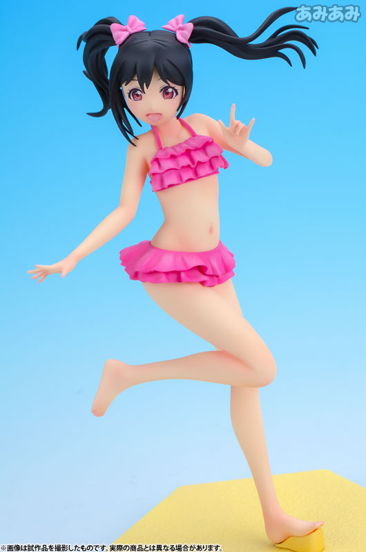 BEACH QUEENS - Love Live!: Nico Yazawa 1/10, Franchise: Love Live!, Brand: Wave, Release Date: 24. Nov 2015, Type: General, Dimensions: 160.0 mm, Scale: 1/10, Nippon Figures