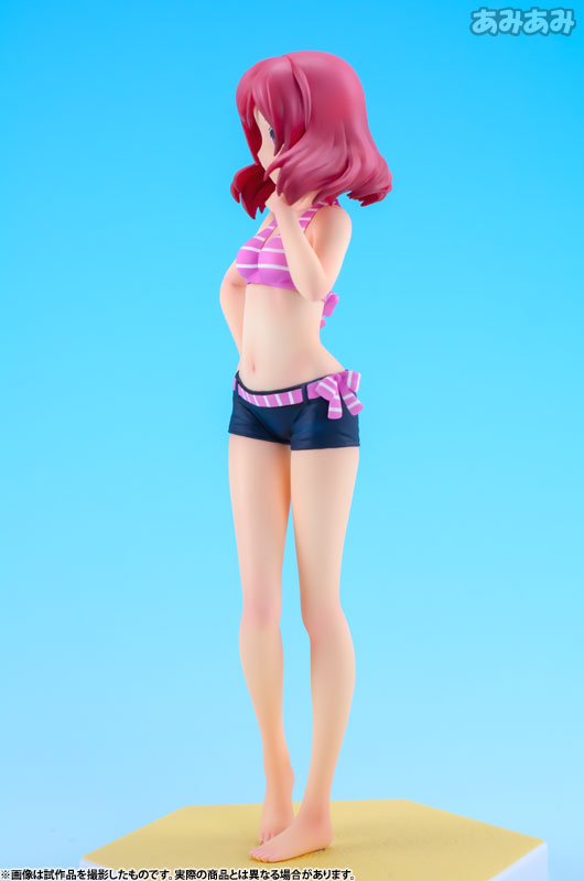 BEACH QUEENS - Love Live!: Maki Nishikino 1/10, Franchise: Love Live!, Brand: Wave, Release Date: 16. Nov 2015, Type: General, Dimensions: 160.0 mm, Scale: 1/10, Nippon Figures