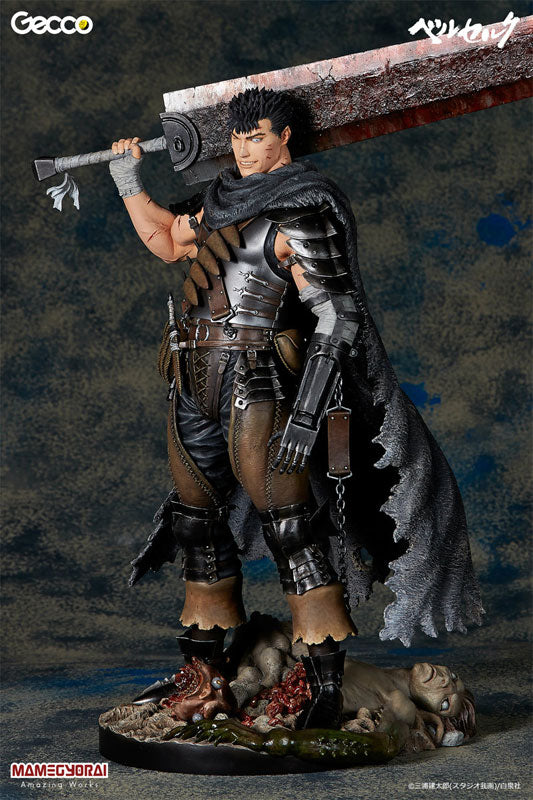 Berserk - Guts - 1/6 Scale - Lost Children Arc - Black Swordsman Ver. - Gecco, Franchise: Berserk, Brand: Gecco, Release Date: 31. Oct 2015, Type: General, Dimensions: 38.0 cm, Scale: 1/6, Material: ABS, PVC, Nippon Figures