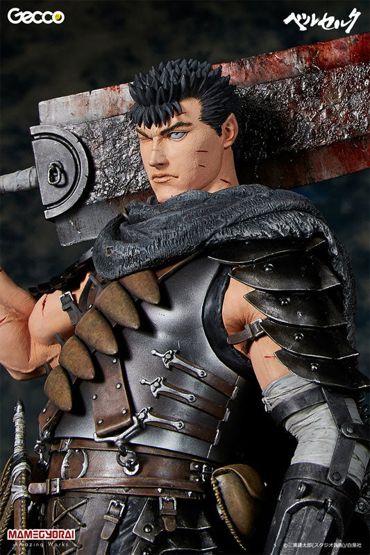 Berserk - Guts - 1/6 Scale - Lost Children Arc - Black Swordsman Ver. - Gecco, Franchise: Berserk, Brand: Gecco, Release Date: 31. Oct 2015, Type: General, Dimensions: 38.0 cm, Scale: 1/6, Material: ABS, PVC, Nippon Figures