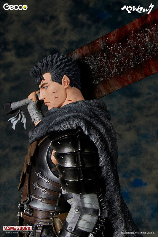 Berserk - Guts - 1/6 Scale - Lost Children Arc - Black Swordsman Ver. - Gecco, Franchise: Berserk, Brand: Gecco, Release Date: 31. Oct 2015, Type: General, Dimensions: 38.0 cm, Scale: 1/6, Material: ABS, PVC, Nippon Figures