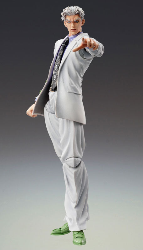 "JoJo's Bizarre Adventure Part.IV -Yoshikage Kira - Super Action Statue (Medicos Entertainment), Franchise: Jojo's Bizarre Adventure Part.iv Diamond Is Unbreakable, Release Date: 31. Mar 2021, Type: Action, Dimensions: 155.0 mm, Material: PVC, ABS, NYLON, Nippon Figures"