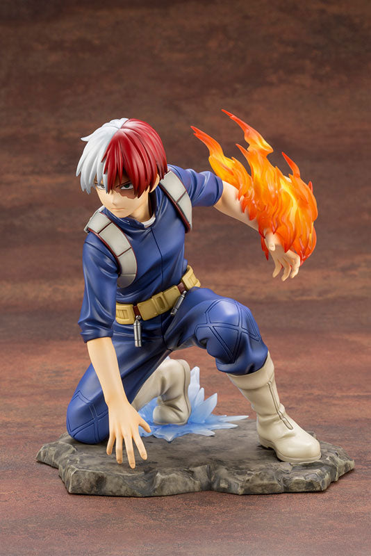 My Hero Academia - Todoroki Shoto - ARTFX J - 1/8 (Kotobukiya, Takara Tomy), Franchise: My Hero Academia, Brand: Kotobukiya, Takara Tomy As Producer, Release Date: 25. Jun 2019, Type: General, Dimensions: 165.0 mm, Scale: 1/8 H=165mm (6.44in, 1:1=1.32m), Material: ABSPVC, Store Name: Nippon Figures
