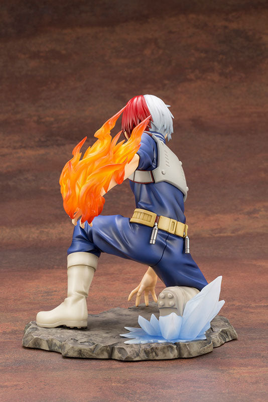 My Hero Academia - Todoroki Shoto - ARTFX J - 1/8 (Kotobukiya, Takara Tomy), Franchise: My Hero Academia, Brand: Kotobukiya, Takara Tomy As Producer, Release Date: 25. Jun 2019, Type: General, Dimensions: 165.0 mm, Scale: 1/8 H=165mm (6.44in, 1:1=1.32m), Material: ABSPVC, Store Name: Nippon Figures