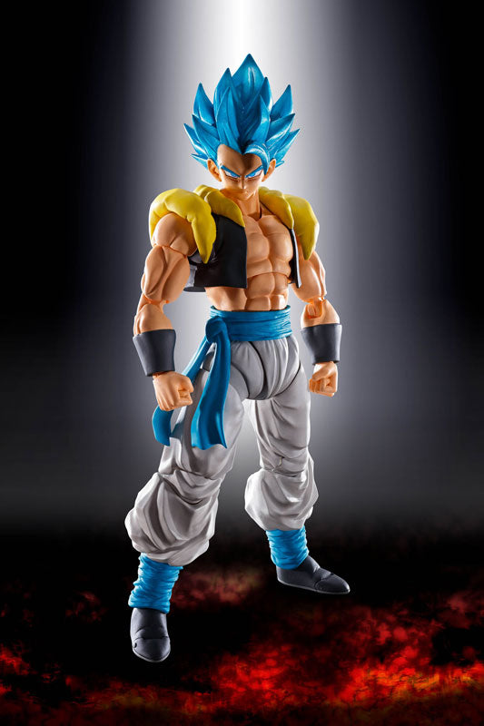 Dragon Ball Super Broly - Gogeta - Gogeta SSJ God SS - S.H.Figuarts (Bandai), Franchise: Dragon Ball Super Broly, Brand: Bandai Spirits, Release Date: 19. Apr 2019, Dimensions: 140 mm, Material: ABS, PVC, Store Name: Nippon Figures
