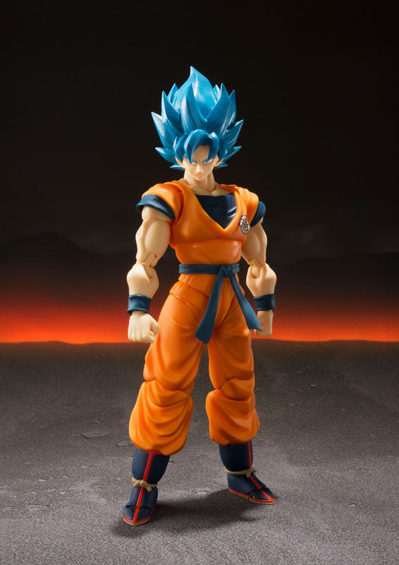 Dragon Ball Super Broly - Son Goku SSGSS - S.H.Figuarts - Super - 2024 Re-release (Bandai Spirits), Franchise: Dragon Ball Super Broly, Brand: Bandai Spirits, Release Date: 13. Jul 2019, Type: Action, Dimensions: 140 mm, Scale: H=140mm (5.46in), Material: ABSPVC, Store Name: Nippon Figures