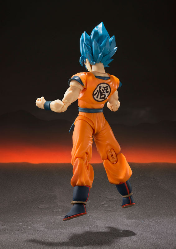 Dragon Ball Super Broly - Son Goku SSGSS - S.H.Figuarts - Super - 2024 Re-release (Bandai Spirits), Franchise: Dragon Ball Super Broly, Brand: Bandai Spirits, Release Date: 13. Jul 2019, Type: Action, Dimensions: 140 mm, Scale: H=140mm (5.46in), Material: ABSPVC, Store Name: Nippon Figures