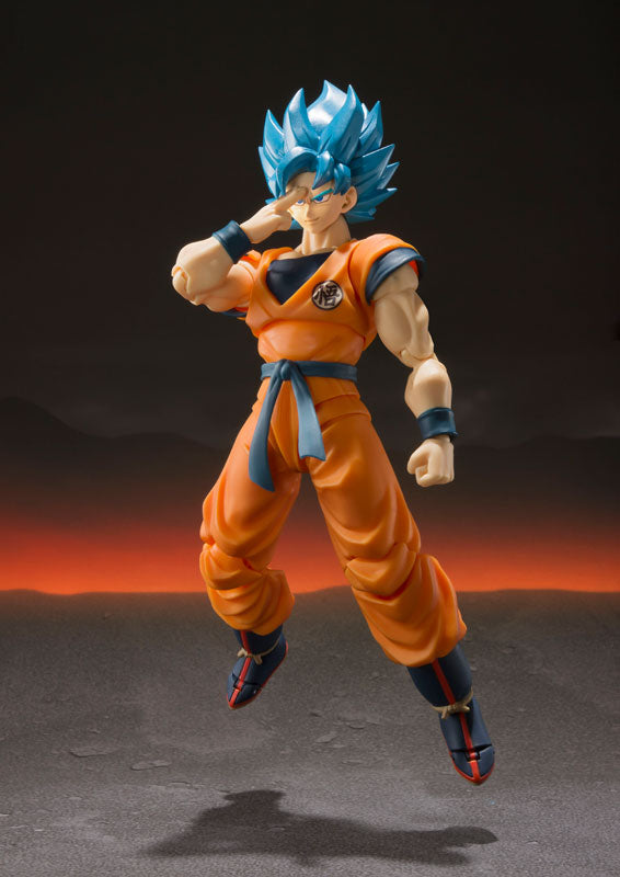 Dragon Ball Super Broly - Son Goku SSGSS - S.H.Figuarts - Super - 2024 Re-release (Bandai Spirits), Franchise: Dragon Ball Super Broly, Brand: Bandai Spirits, Release Date: 13. Jul 2019, Type: Action, Dimensions: 140 mm, Scale: H=140mm (5.46in), Material: ABSPVC, Store Name: Nippon Figures