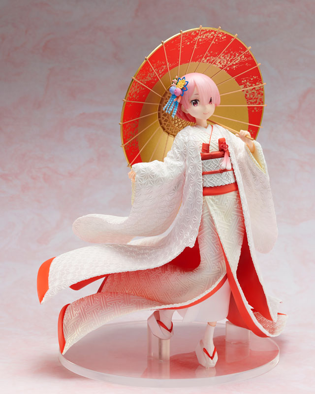 Re:Zero kara Hajimeru Isekai Seikatsu - Ram - F:Nex - 1/7 - Shiromuku ver. (FuRyu), Release Date: 31. Jan 2020, Scale: 1/7 H=280mm (10.92in, 1:1=1.96m), Nippon Figures