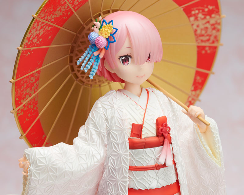 Re:Zero kara Hajimeru Isekai Seikatsu - Ram - F:Nex - 1/7 - Shiromuku ver. (FuRyu), Release Date: 31. Jan 2020, Scale: 1/7 H=280mm (10.92in, 1:1=1.96m), Nippon Figures