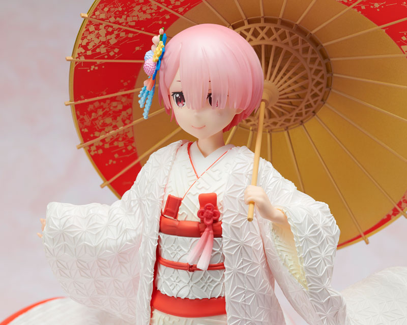 Re:Zero kara Hajimeru Isekai Seikatsu - Ram - F:Nex - 1/7 - Shiromuku ver. (FuRyu), Release Date: 31. Jan 2020, Scale: 1/7 H=280mm (10.92in, 1:1=1.96m), Nippon Figures