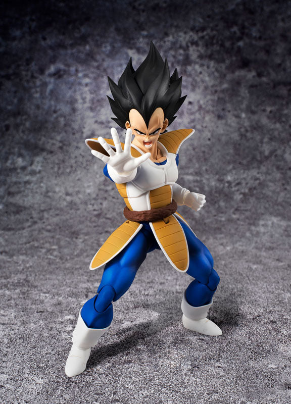 Dragon Ball Z - Vegeta - S.H.Figuarts (Bandai, Bandai Spirits), Franchise: Dragon Ball Z, Brand: Bandai, Bandai Spirits, Release Date: 31. Jul 2019, Dimensions: 160.0 mm, Scale: H=160mm (6.24in), Material: ABSPVC, Store Name: Nippon Figures