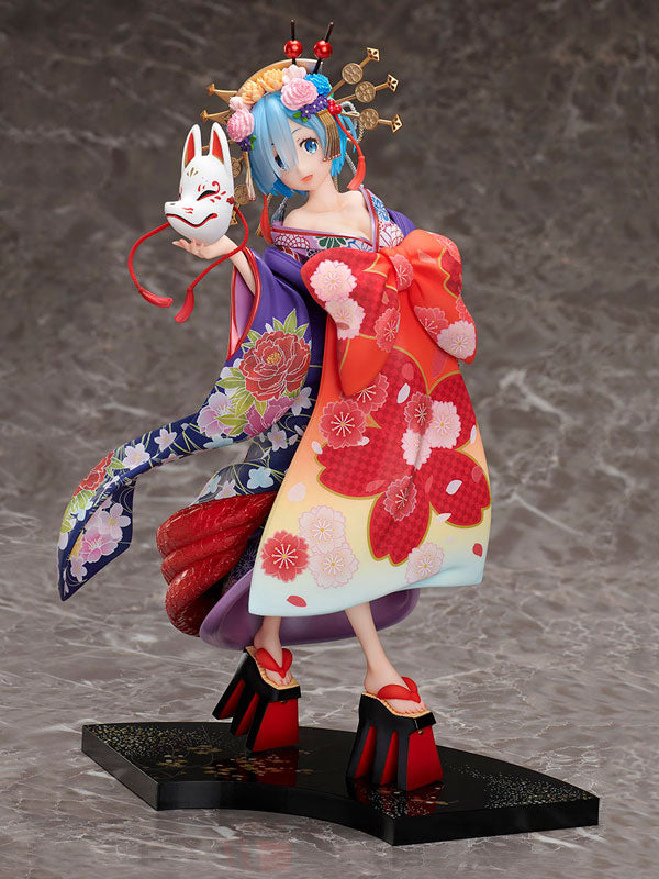 Re:Zero kara Hajimeru Isekai Seikatsu - Rem - F:Nex - Oiran Douchuu (FuRyu), Release Date: 29. May 2020, Dimensions: 250 mm, Scale: H=250mm (9.75in), Material: ABSPVC, Nippon Figures
