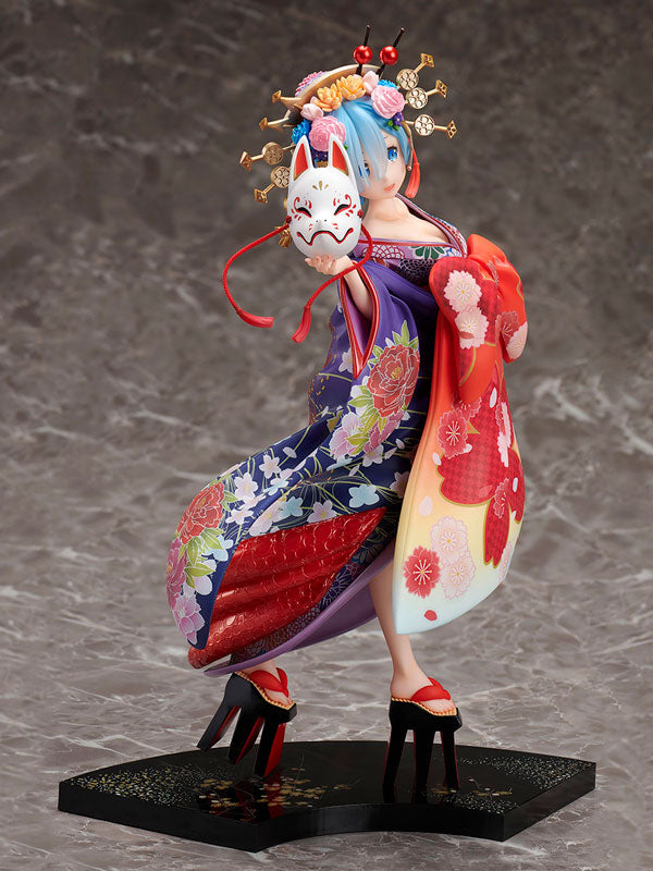 Re:Zero kara Hajimeru Isekai Seikatsu - Rem - F:Nex - Oiran Douchuu (FuRyu), Release Date: 29. May 2020, Dimensions: 250 mm, Scale: H=250mm (9.75in), Material: ABSPVC, Nippon Figures