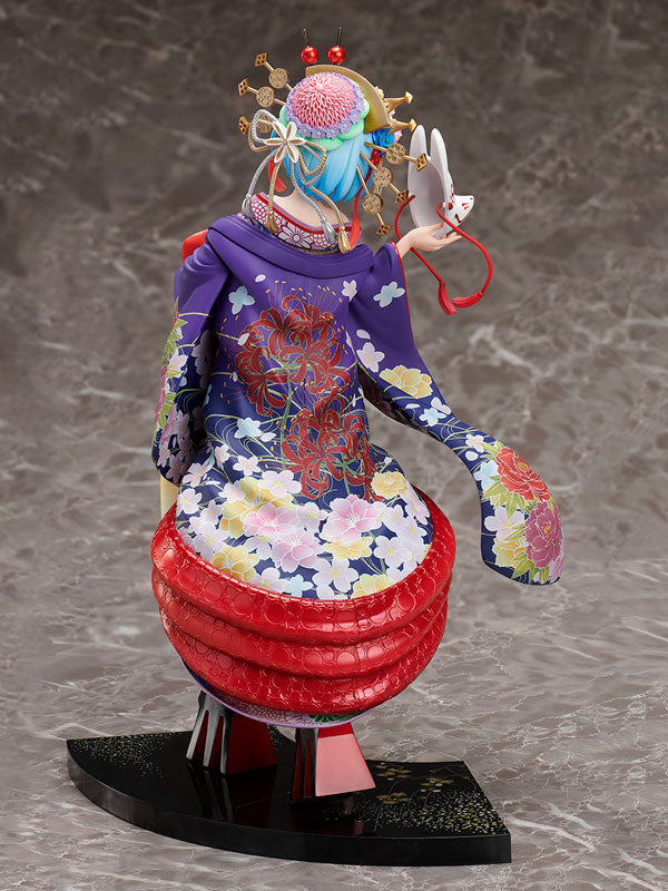 Re:Zero kara Hajimeru Isekai Seikatsu - Rem - F:Nex - Oiran Douchuu (FuRyu), Release Date: 29. May 2020, Dimensions: 250 mm, Scale: H=250mm (9.75in), Material: ABSPVC, Nippon Figures