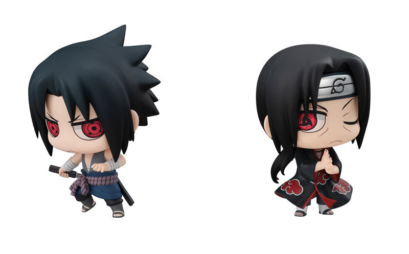 Naruto Shippuden - Uchiha Itachi - Chimi Mega Buddy! - Kyoudai Taiketsu Set (MegaHouse), Release Date: 31. Jan 2020, Scale: H=65mm (2.54in), Nippon Figures
