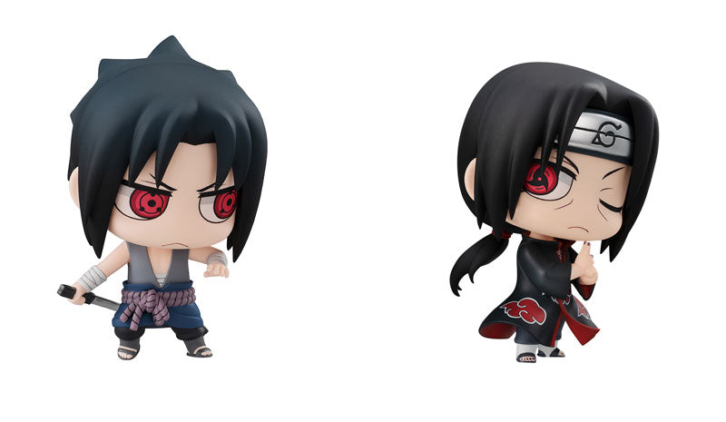 Naruto Shippuden - Uchiha Itachi - Chimi Mega Buddy! - Kyoudai Taiketsu Set (MegaHouse), Release Date: 31. Jan 2020, Scale: H=65mm (2.54in), Nippon Figures