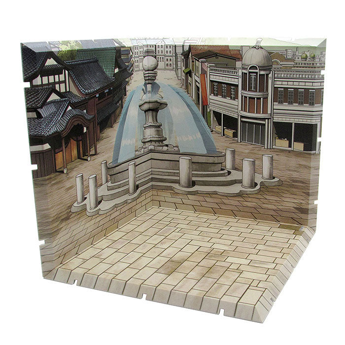 That Time I Got Reincarnated As A Slime - Dioramansion 150 - Central City of Rimuru Town Square (Good Smile Company, PLM), Franchise: That Time I Got Reincarnated As A Slime, Release Date: 29. Jan 2020, Scale: W=150mm (5.85in) L=150mm (5.85in) H=150mm (5.85in), Material: ABS, Store Name: Nippon Figures