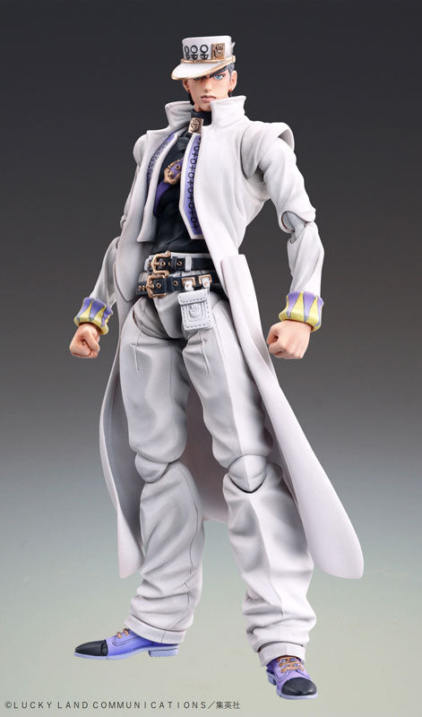 JoJo's Bizarre Adventure: Diamond Is Unbreakable - Jotaro Kujo - Super Action Statue #27 - 2020 Re-release (Medicos Entertainment), Franchise: JoJo's Bizarre Adventure: Diamond Is Unbreakable, Brand: Medicos Entertainment, Release Date: 17. Sep 2020, Type: General, Dimensions: 150.0 mm, Scale: H=160mm (6.24in), Material: ABSPVC, Store Name: Nippon Figures