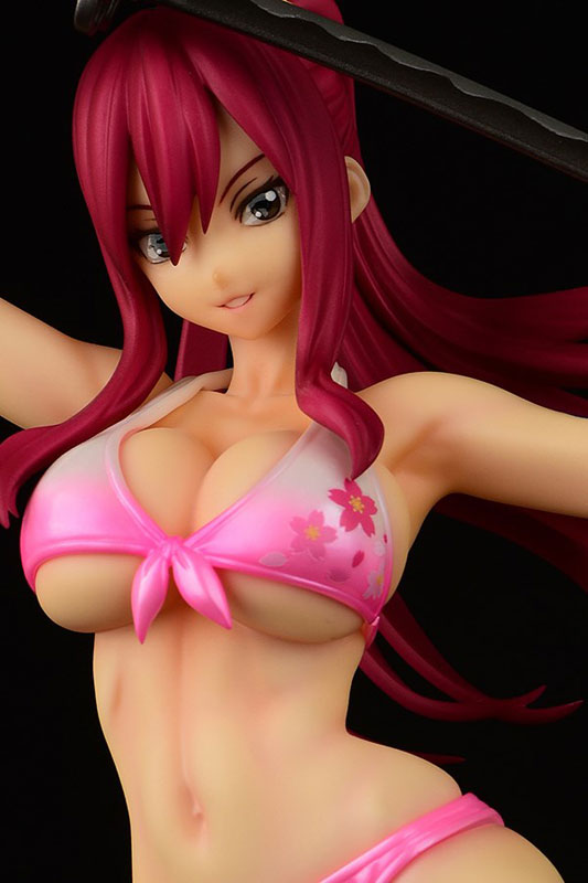 Fairy Tail - Erza Scarlet - 1/6 - Swimsuit Gravure_Style/ver. Sakura (Orca Toys), Release Date: 23. Feb 2021, Scale: 1/6, Store Name: Nippon Figures