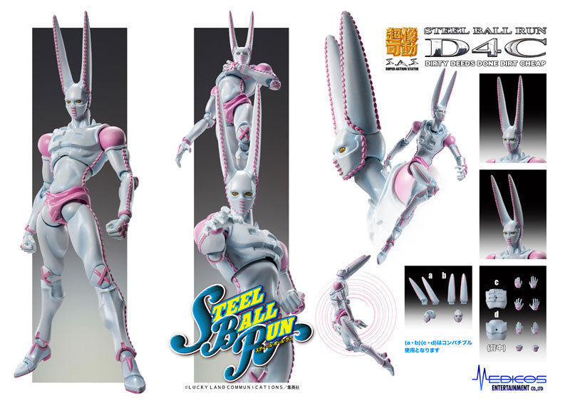 JoJo's Bizarre Adventure - Steel Ball Run - Dirty Deeds Done Dirt Cheap (D4C) - Super Action Statue (Medicos Entertainment), Franchise: JoJo's Bizarre Adventure, Brand: Medicos Entertainment, Release Date: 12. Dec 2020, Type: Action, Nippon Figures