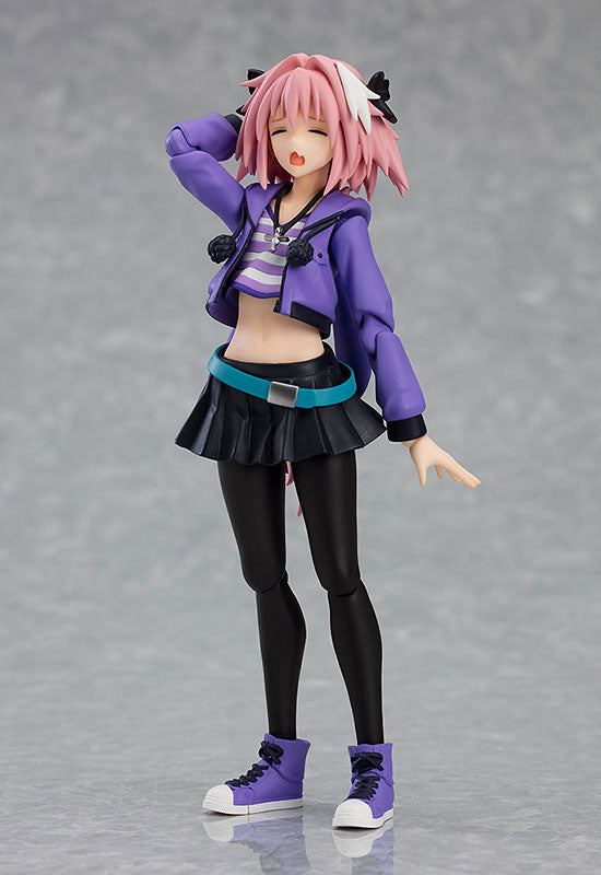 Fate/Apocrypha - Astolfo - Figma #493 - Rider of "Black" Casual Ver. (Max Factory), Franchise: Fate/Apocrypha, Release Date: 30. Jun 2021, Material: ABS, PVC, Store Name: Nippon Figures