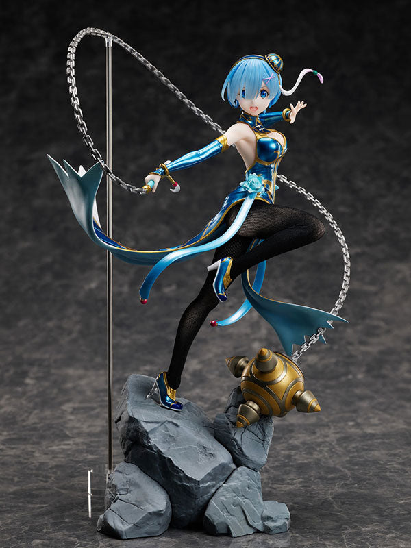 Re:Zero kara Hajimeru Isekai Seikatsu - Rem - F:Nex - 1/7 - China Dress Ver. (FuRyu), Release Date: 31. Aug 2021, Dimensions: 300.0 mm, Material: PVC, ABS, POLYESTER, IRON, ACRYLIC, Nippon Figures