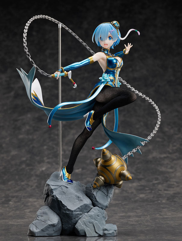 Re:Zero kara Hajimeru Isekai Seikatsu - Rem - F:Nex - 1/7 - China Dress Ver. (FuRyu), Release Date: 31. Aug 2021, Dimensions: 300.0 mm, Material: PVC, ABS, POLYESTER, IRON, ACRYLIC, Nippon Figures