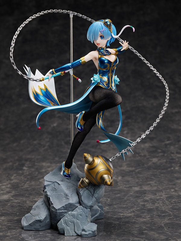 Re:Zero kara Hajimeru Isekai Seikatsu - Rem - F:Nex - 1/7 - China Dress Ver. (FuRyu), Release Date: 31. Aug 2021, Dimensions: 300.0 mm, Material: PVC, ABS, POLYESTER, IRON, ACRYLIC, Nippon Figures