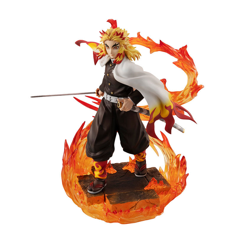 G.E.M. Series Demon Slayer: Demon Slayer Kyojuro Rengoku, Franchise: Demon Slayer, Brand: MegaHouse, Release Date: 21. Sep 2021, Type: General, Dimensions: 210.0 mm, Material: PVC, ABS, Nippon Figures