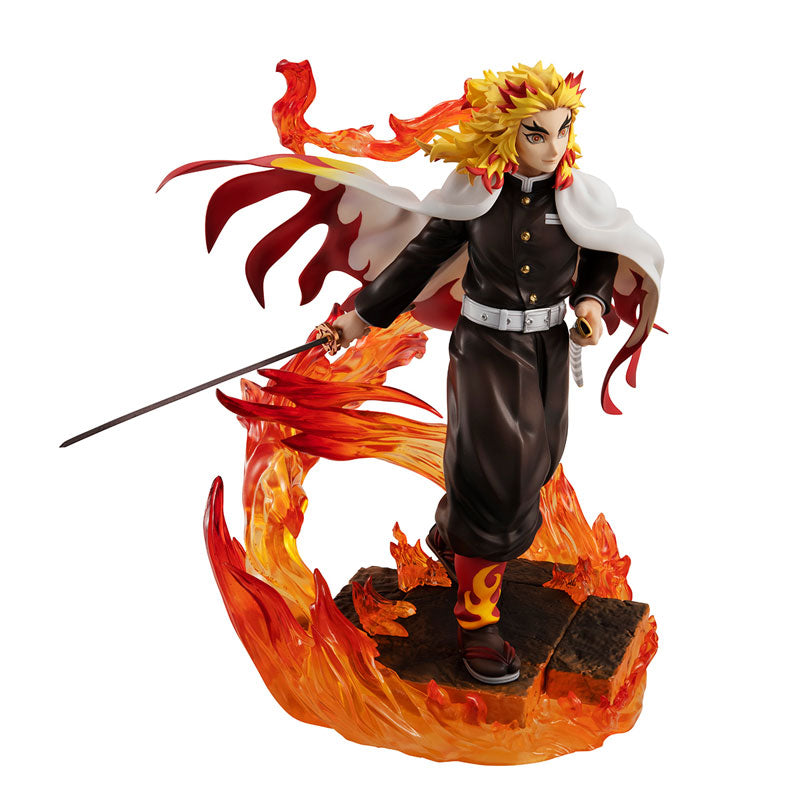 G.E.M. Series Demon Slayer: Demon Slayer Kyojuro Rengoku, Franchise: Demon Slayer, Brand: MegaHouse, Release Date: 21. Sep 2021, Type: General, Dimensions: 210.0 mm, Material: PVC, ABS, Nippon Figures