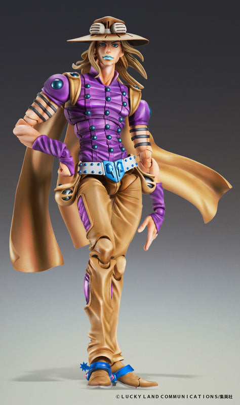 JoJo's Bizarre Adventure - Steel Ball Run - Gyro Zeppeli - Super Action Statue - Ver. 1.5 - 2023 Re-release (Medicos Entertainment), Franchise: JoJo's Bizarre Adventure, Steel Ball Run, Brand: Medicos Entertainment, Release Date: 30. Jun 2023, Type: Action, Store Name: Nippon Figures