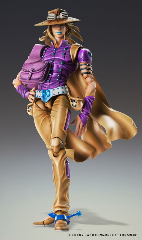 JoJo's Bizarre Adventure - Steel Ball Run - Gyro Zeppeli - Super Action Statue - Ver. 1.5 - 2023 Re-release (Medicos Entertainment), Franchise: JoJo's Bizarre Adventure, Steel Ball Run, Brand: Medicos Entertainment, Release Date: 30. Jun 2023, Type: Action, Store Name: Nippon Figures