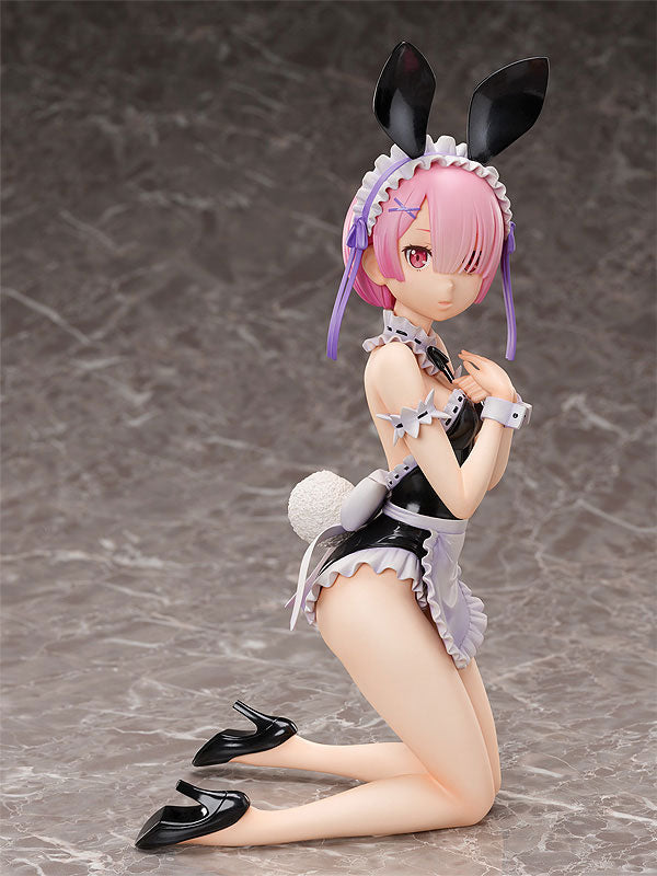 Re:Zero kara Hajimeru Isekai Seikatsu - Ram - B-style - 1/4 - Bare Leg Bunny Ver. (FREEing), PVC figure measuring 300.0 mm, released on 31. Oct 2021, available at Nippon Figures.