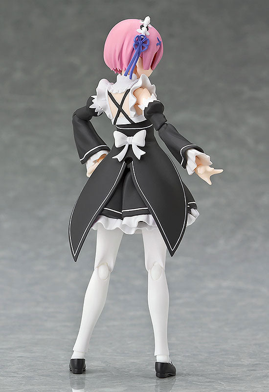 Re:Zero kara Hajimeru Isekai Seikatsu - Ram - Figma #347 - 2021 Re-release (Max Factory), Franchise: Re:Zero kara Hajimeru Isekai Seikatsu, Brand: Max Factory, Release Date: 31. Dec 2021, Type: Figma, Dimensions: 130.0 mm, Material: ABS, Store Name: Nippon Figures