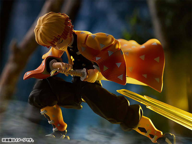 Demon Slayer - Agatsuma Zenitsu - Figma - DX Edition (Max Factory), Franchise: Demon Slayer, Brand: Max Factory, Release Date: 28. Feb 2022, Type: Action, Dimensions: 130.0 mm, Material: ABS, Nippon Figures