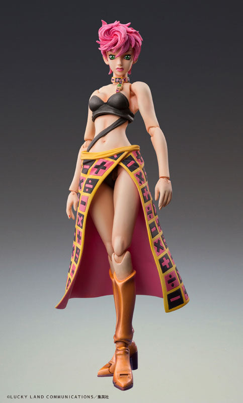 JoJo's Bizarre Adventure - Golden Wind - Trish Una - Super Action Statue #54 - 2021 Re-release (Medicos Entertainment), Franchise: JoJo's Bizarre Adventure, Golden Wind, Brand: Medicos Entertainment, Release Date: 27. Dec 2021, Type: Action, Dimensions: 150.0 mm, Material: PVC, Store Name: Nippon Figures