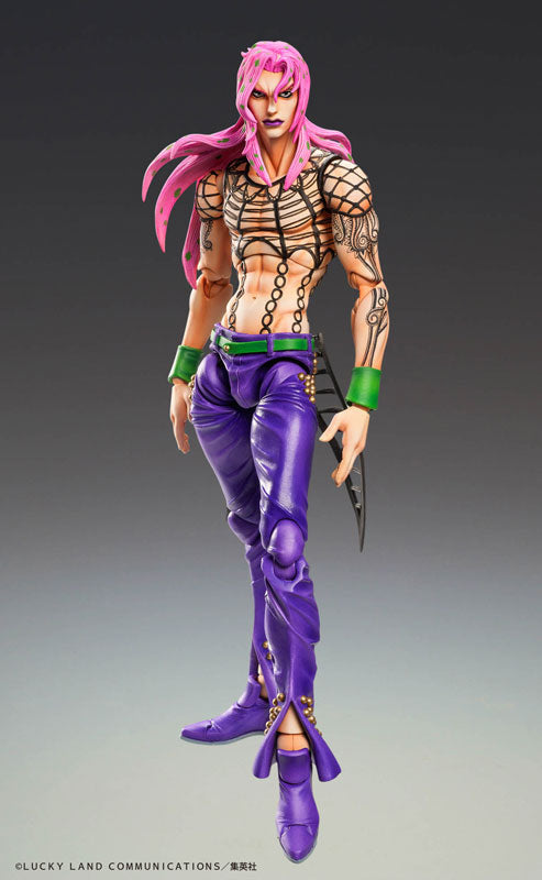 JoJo's Bizarre Adventure - Golden Wind - Diavolo - Super Action Statue #63 - 2022 Re-release (Medicos Entertainment), Franchise: JoJo's Bizarre Adventure, Golden Wind, Brand: Medicos Entertainment, Release Date: 30. Apr 2022, Type: Action, Dimensions: 155.0 mm, Material: PVC, Store Name: Nippon Figures