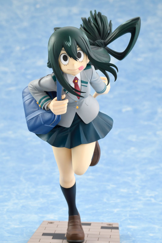 "My Hero Academia - Asui Tsuyu - Connect Collection - 1/8 - School Uniform Ver. (Bell Fine), Franchise: My Hero Academia, Brand: Bell Fine, Takara Tomy, Release Date: 14. Jan 2022, Type: General, Dimensions: 180 mm, Scale: 1/8, Material: ABS, PVC, Store Name: Nippon Figures"