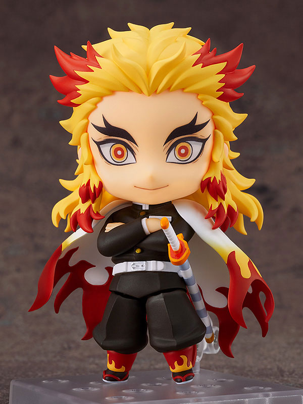 Nendoroid Demon Slayer: Demon Slayer Kyojuro Rengoku, Franchise: Demon Slayer, Brand: Good Smile Company, Release Date: 23. May 2022, Type: Nendoroid, Dimensions: 100.0 mm, Material: ABS, Nippon Figures