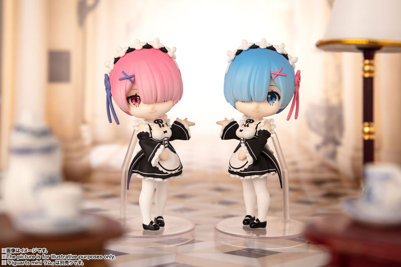Figuarts mini Rem "Re:ZERO -Starting Life in Another World-", Franchise: Figuarts Mini, Brand: BANDAI SPIRITS, Release Date: 19. Jan 2022, Type: General, Dimensions: 90.0 mm, Material: PVC, ABS, Store Name: Nippon Figures
