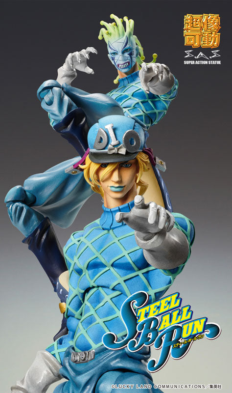 JoJo's Bizarre Adventure - Steel Ball Run - Diego Brando - Super Action Statue - Second (Medicos Entertainment), Franchise: JoJo's Bizarre Adventure, Steel Ball Run, Brand: Medicos Entertainment, Release Date: 30. Jun 2022, Type: Action, Dimensions: 155.0 mm, Material: PVC, Nippon Figures