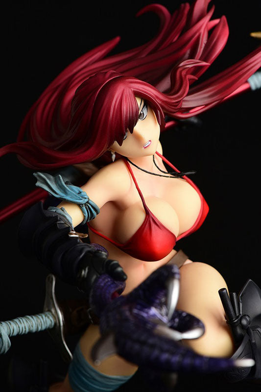 Fairy Tail - Erza Scarlet - 1/6 - the Kishi ver., Another Color :Black Armor: - December 2022 Re-release (Orca Toys), Franchise: Fairy Tail, Release Date: 19. Dec 2022, Store Name: Nippon Figures