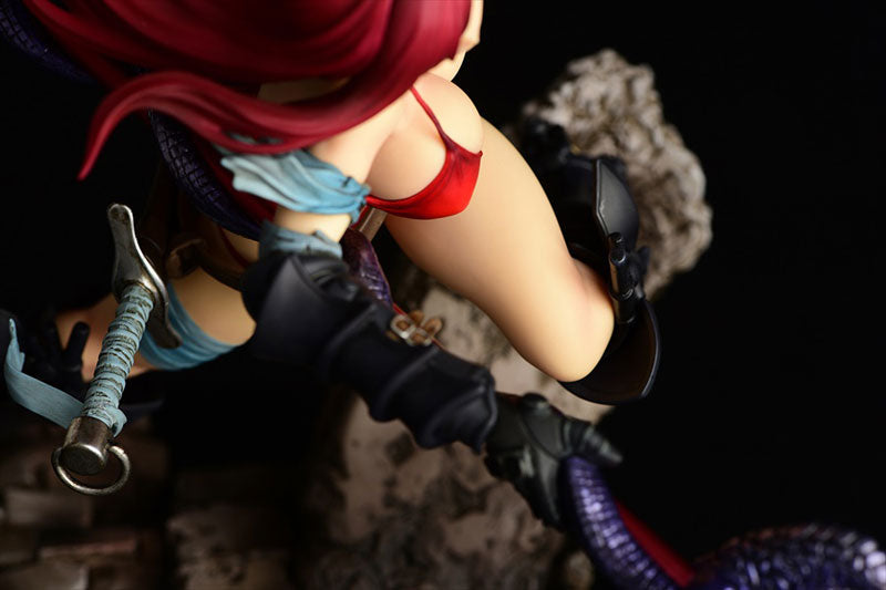 Fairy Tail - Erza Scarlet - 1/6 - the Kishi ver., Another Color :Black Armor: - December 2022 Re-release (Orca Toys), Franchise: Fairy Tail, Release Date: 19. Dec 2022, Store Name: Nippon Figures