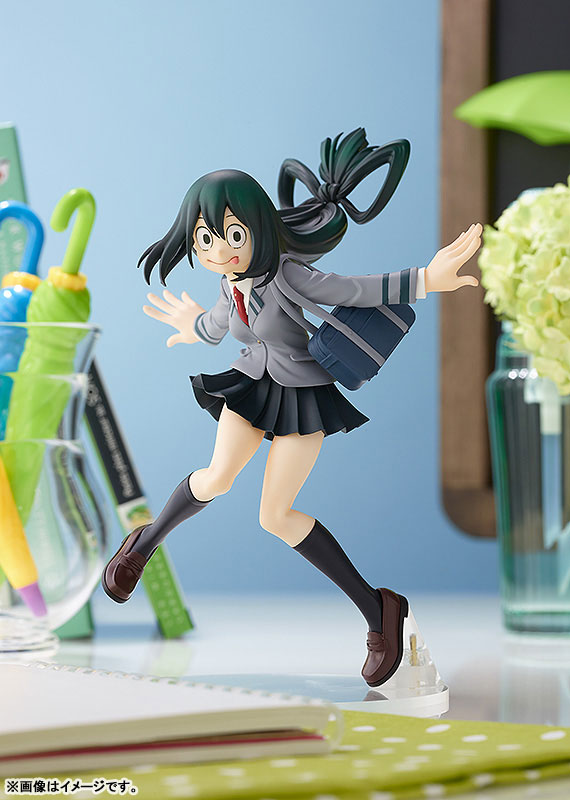 "My Hero Academia - Asui Tsuyu - Pop Up Parade (Good Smile Company, Takara Tomy), Release Date: 03. Mar 2022, Dimensions: 150 mm, Material: ABS, PVC, Nippon Figures"